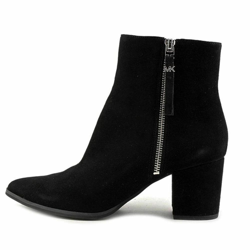 Michael Kors Black Suede Dawson Bootie NEW IN BOX - Picture 2 of 4